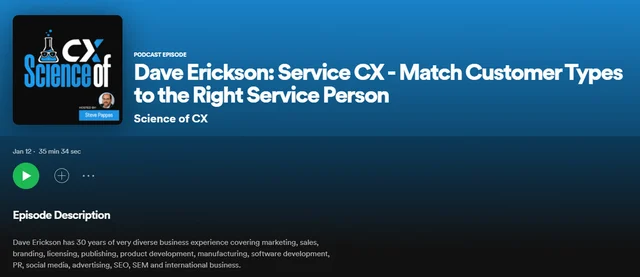 Guest Appearance - Science of CX