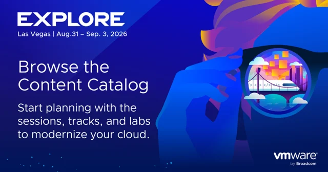 Upcoming Event VMware Explore 2026