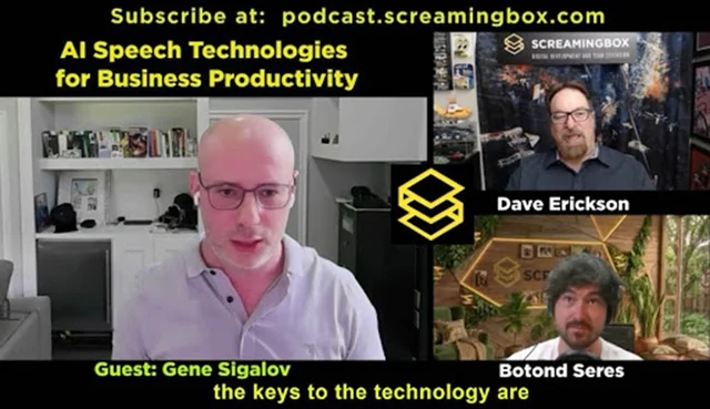 Technology & Business Rundown Podcast #70 AI Speech Technologies for Business Productivity