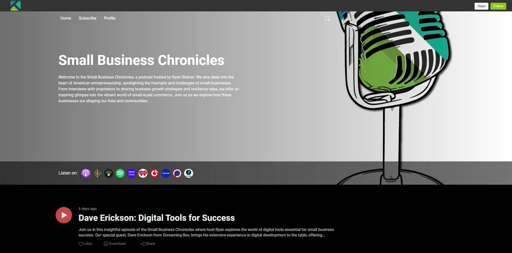 Guest Podcast - The Small Business Chronicles