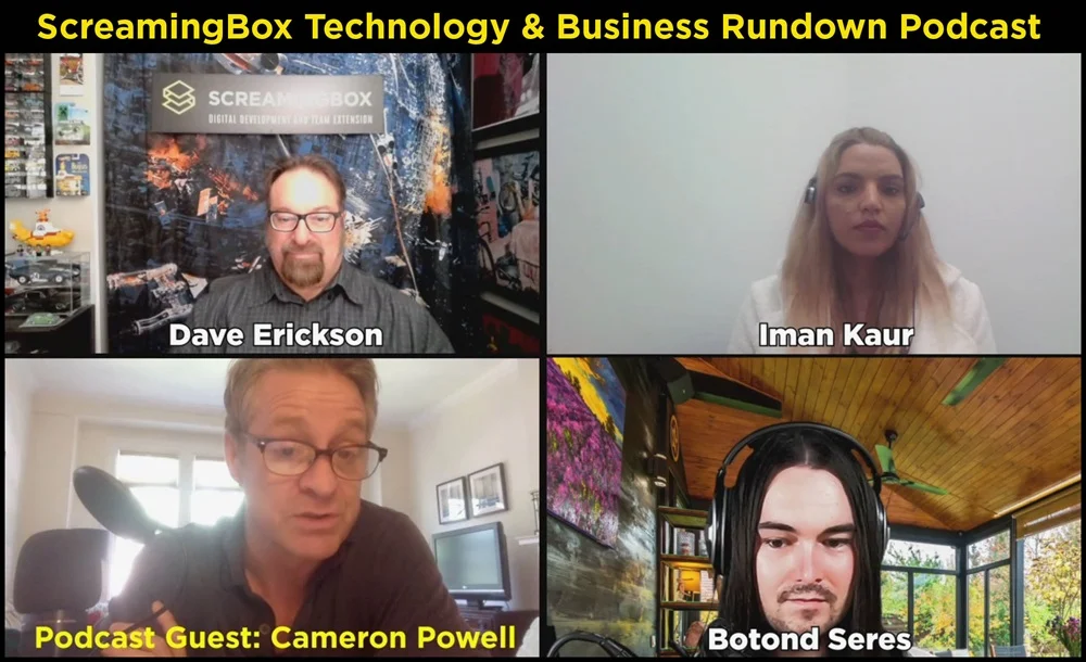 TECHNOLOGY AND BUSINESS RUNDOWN EPISODE #5 – CREDOSCORE – GUEST: CAMERON POWELL