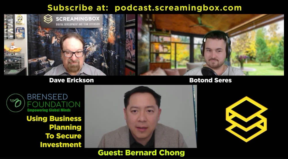 Technology & Business Rundown Podcast PODCAST #46 - Investors and Business Planning