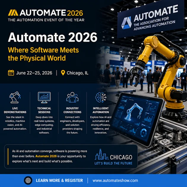 Automate 2026: Where Software Meets the Physical World