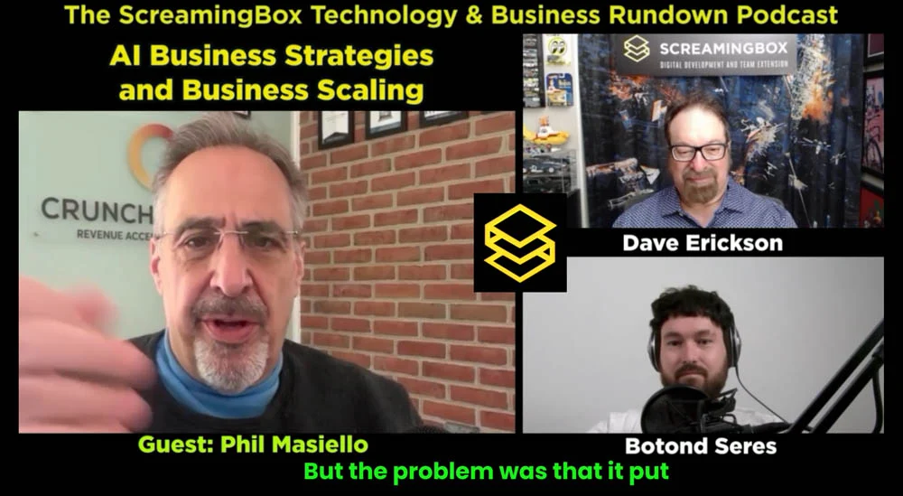 Technology & Business Rundown Podcast #67 - AI Business Strategies & Business Scaling